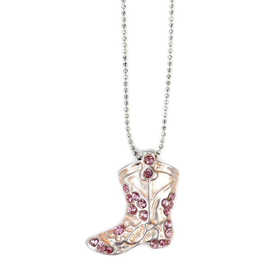 Wyo-Horse Wholesale Western Fashion Jewelry -J001-Cowboy-Boot-Necklaces