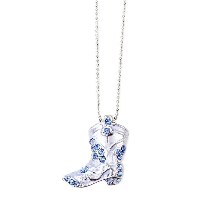 Wyo-Horse Wholesale Western Fashion Jewelry -J001-Cowboy-Boot-Necklaces