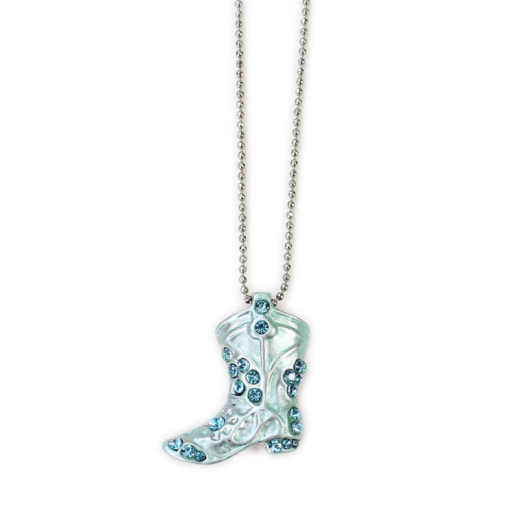 Wyo-Horse Wholesale Western Fashion Jewelry -J001-Cowboy-Boot-Necklaces