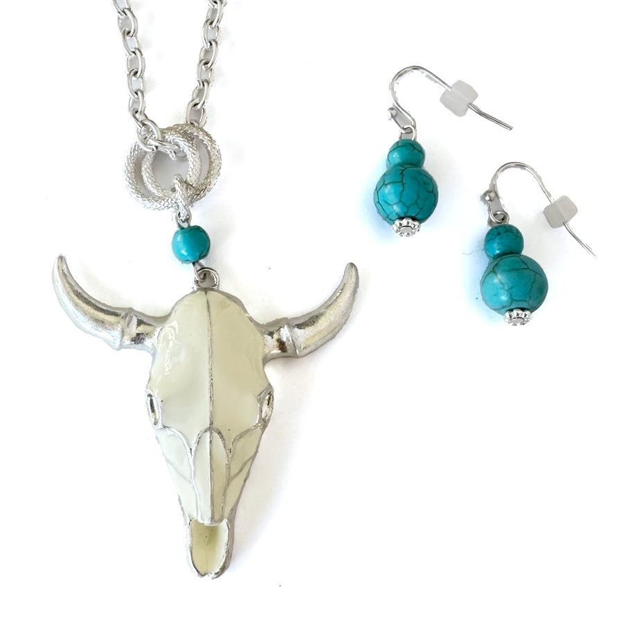 Wyo-Horse Wholesale Western Fashion Jewelry -Two-Tone-Bar-Necklace