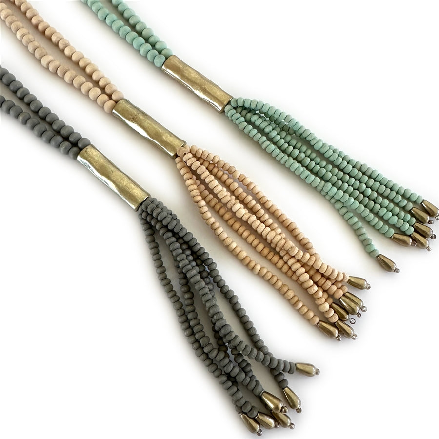 Wyo-Horse Wholesale Western Fashion Jewelry -J202-Sedona-Beaded-Tassle