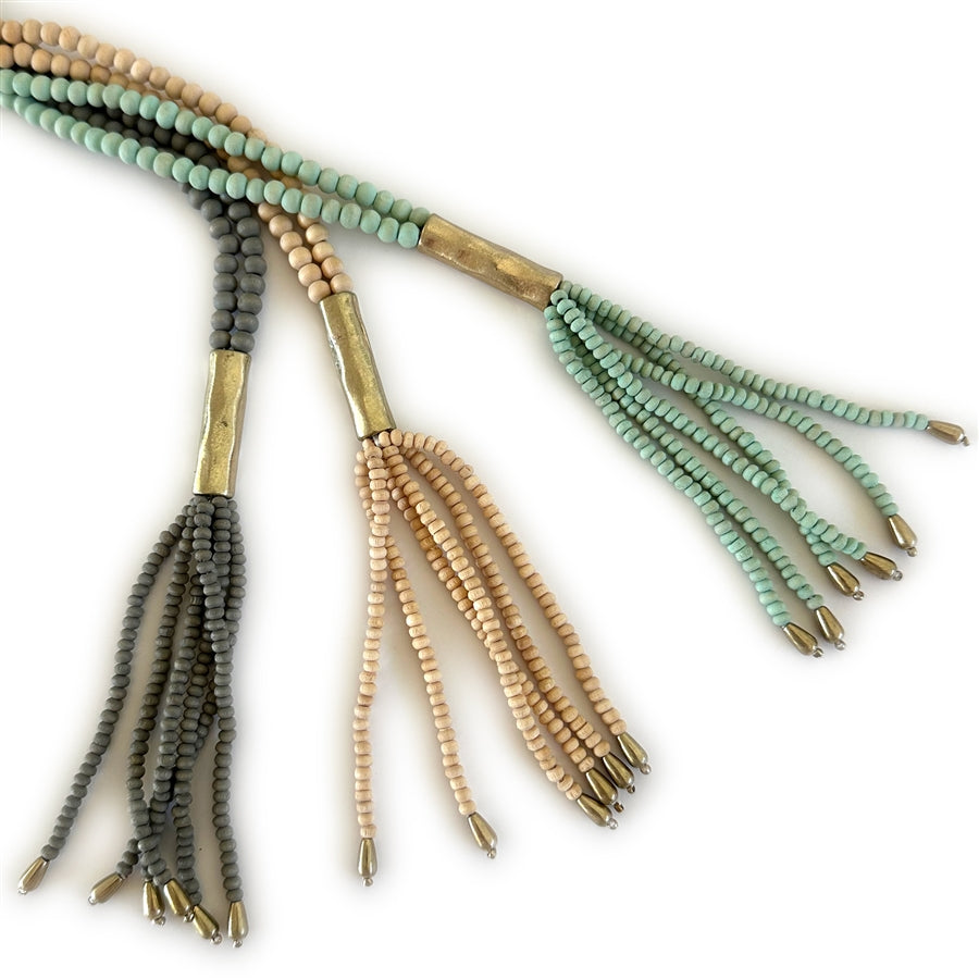 Wyo-Horse Wholesale Western Fashion Jewelry -J202-Sedona-Beaded-Tassle