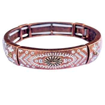 Wyo-Horse Wholesale Western Fashion Jewelry -JB310-Triple Beaded Bracelets Set