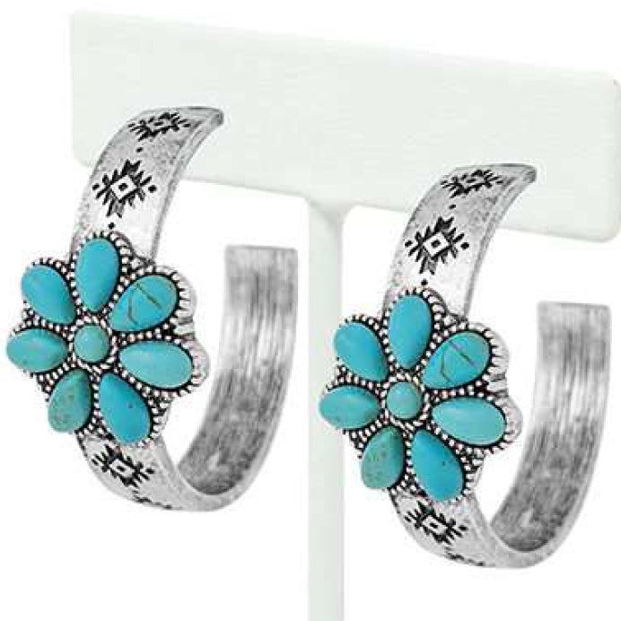 Wyo-Horse Wholesale Western Fashion Jewelry -JE428-Tiny-Rain-Drop-Earrings