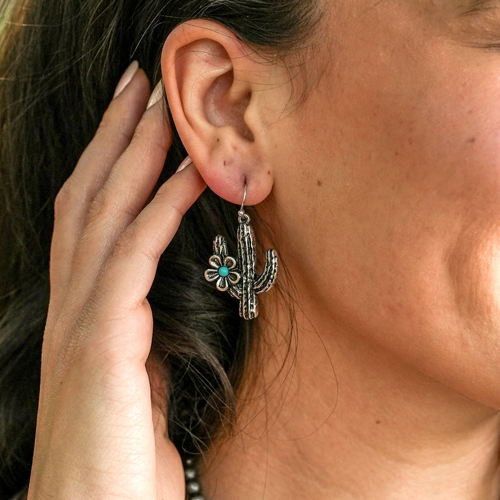 Cactus Flowers Earrings
