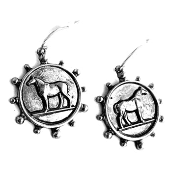 Wyo-Horse Wholesale Western Fashion Jewelry -Illustrated-Horse-Studs