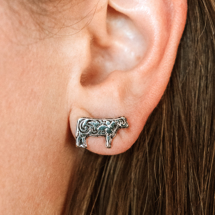 3 Pack Earrings Farm Theme - Wyo-Horse - cheap cowgirl western fashion jewelry