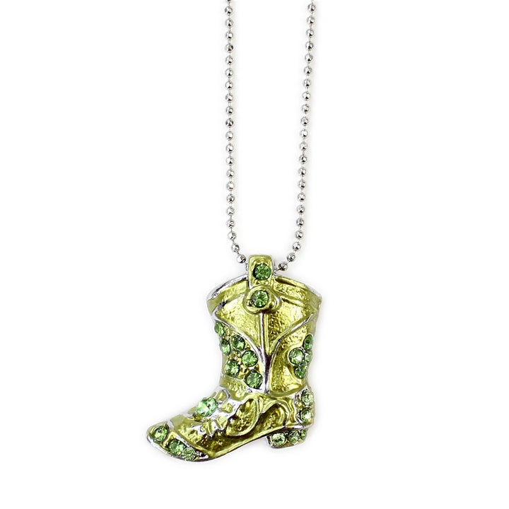 Wyo-Horse Wholesale Western Fashion Jewelry -J001-Cowboy-Boot-Necklaces